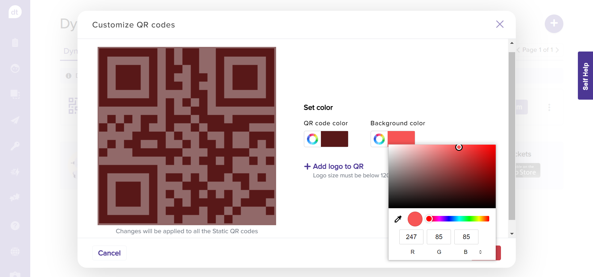 Custom QR Codes